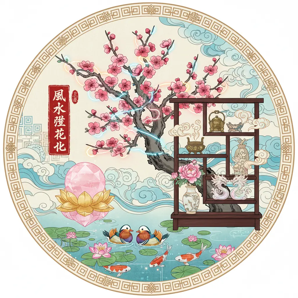 催旺桃花 - 風水擺設