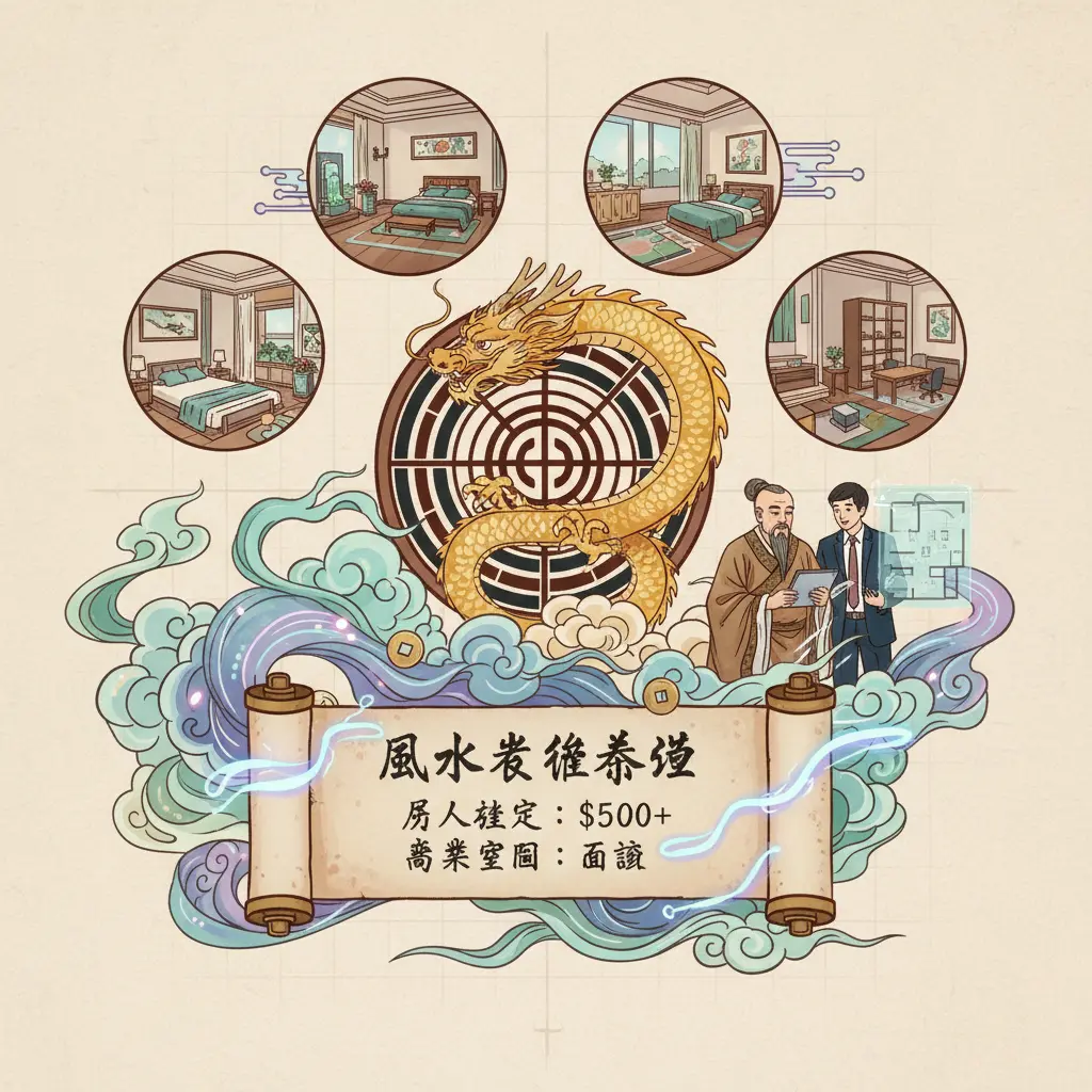 風水收費 - 風水佈局