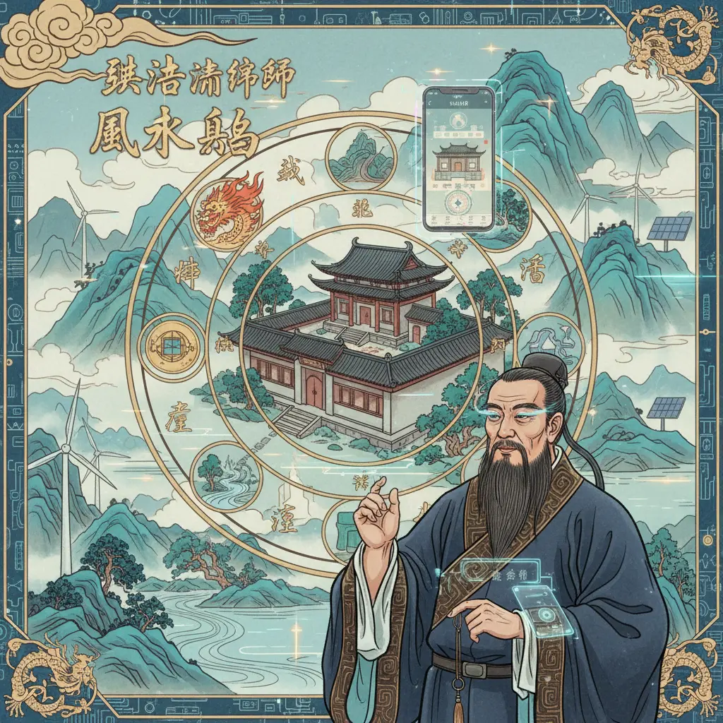 朱在淵師傅 - 風水佈局