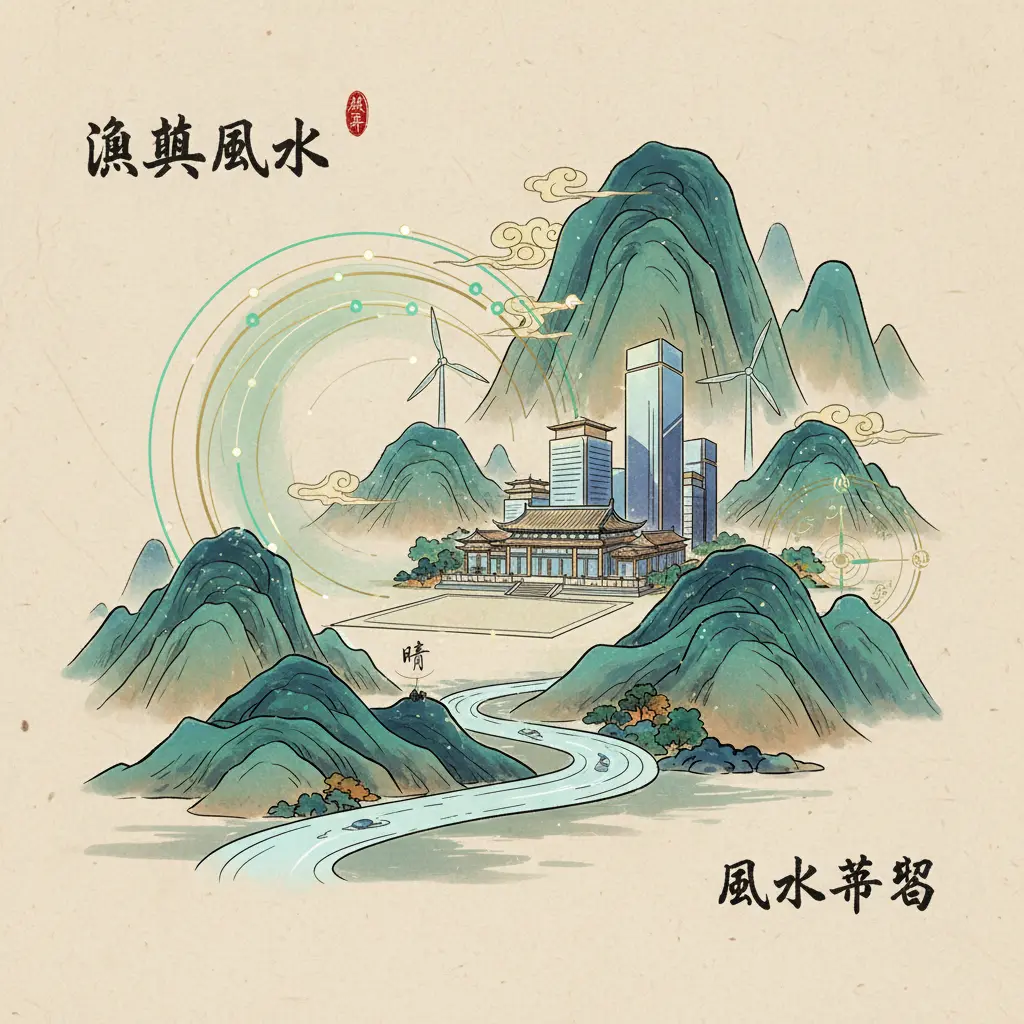 風水草圖 - 巒頭風水