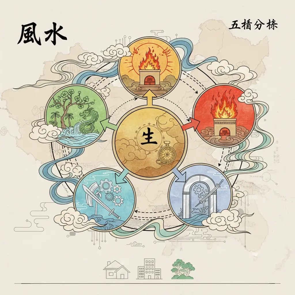五行分析 - 風水