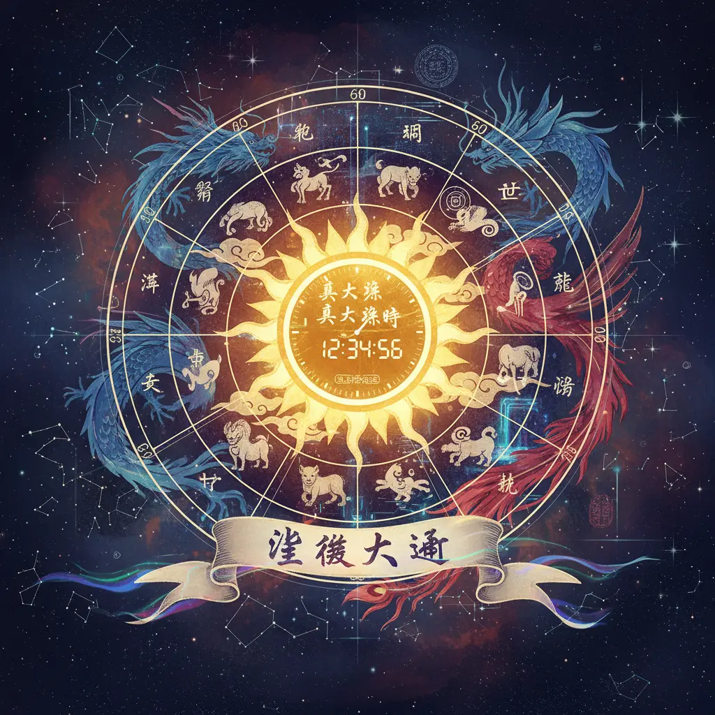 紫微大運 - 真太陽時