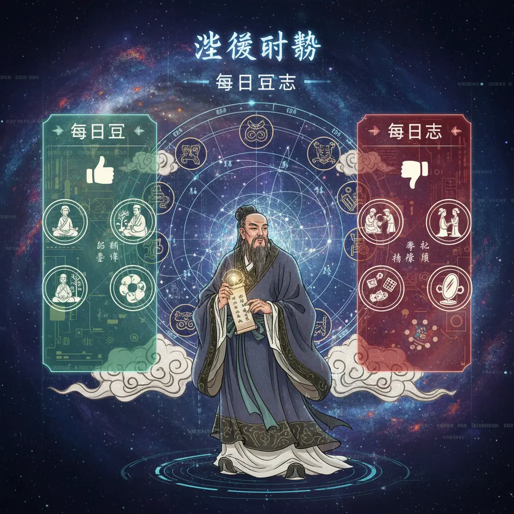 每日宜忌 - 紫微鬥數