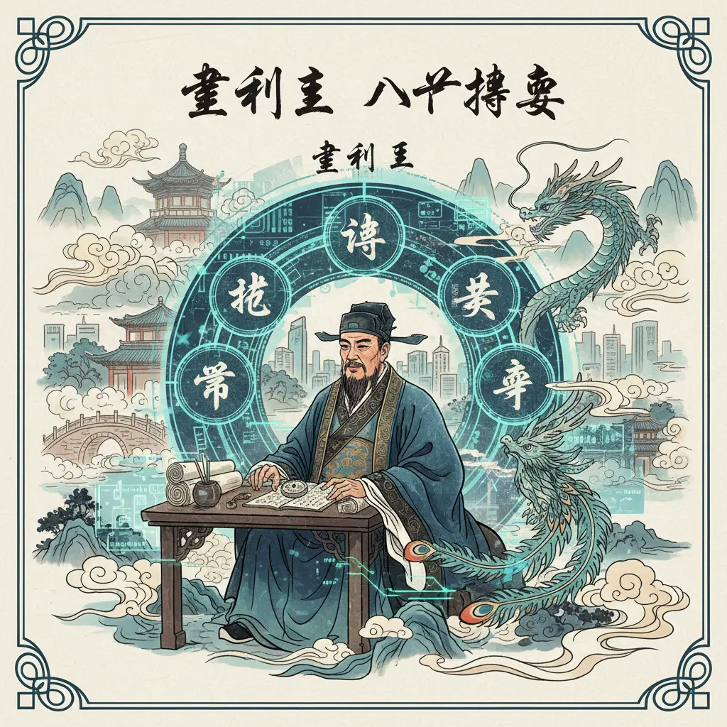 韋千里 - 八字提要