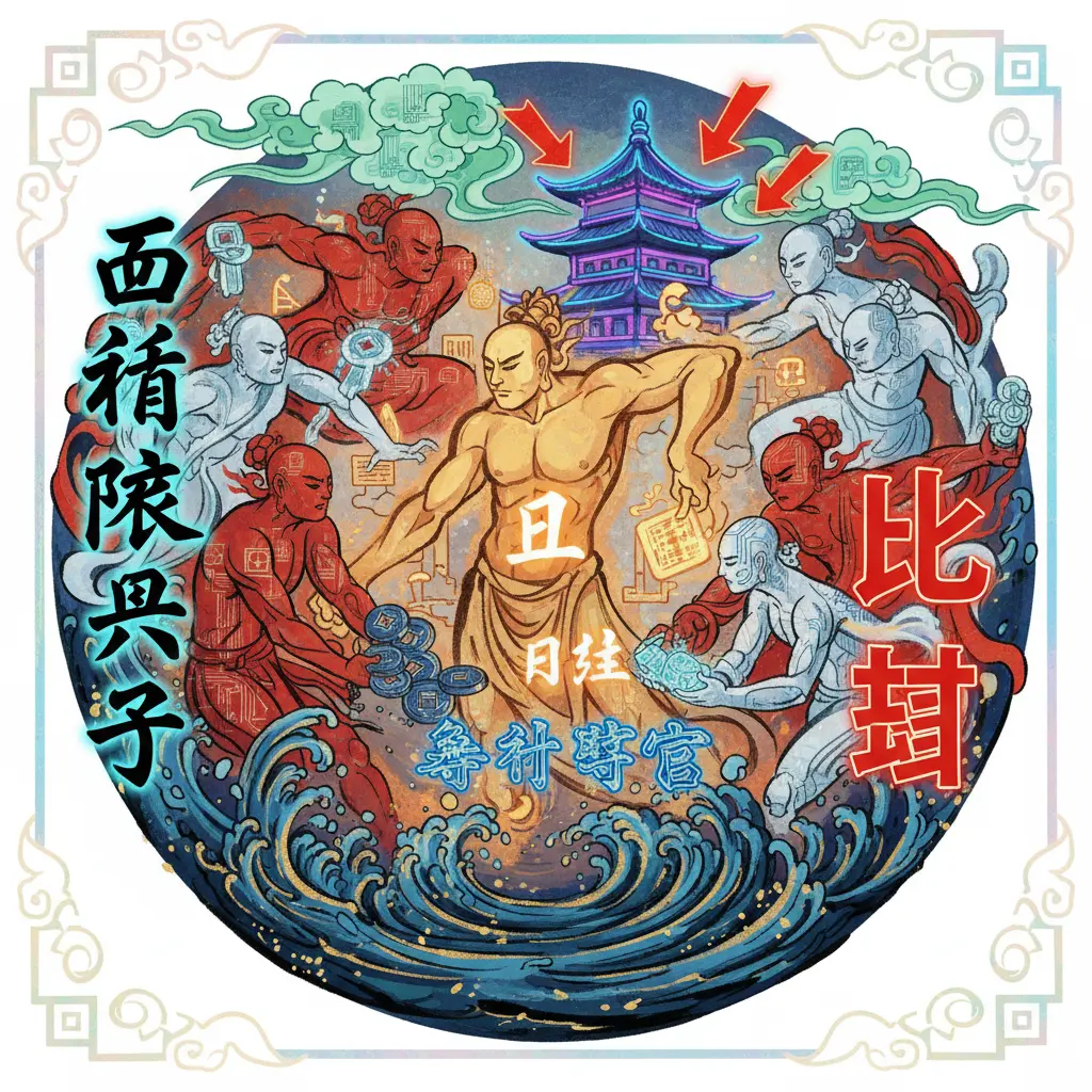 比劫 - 五行派八字