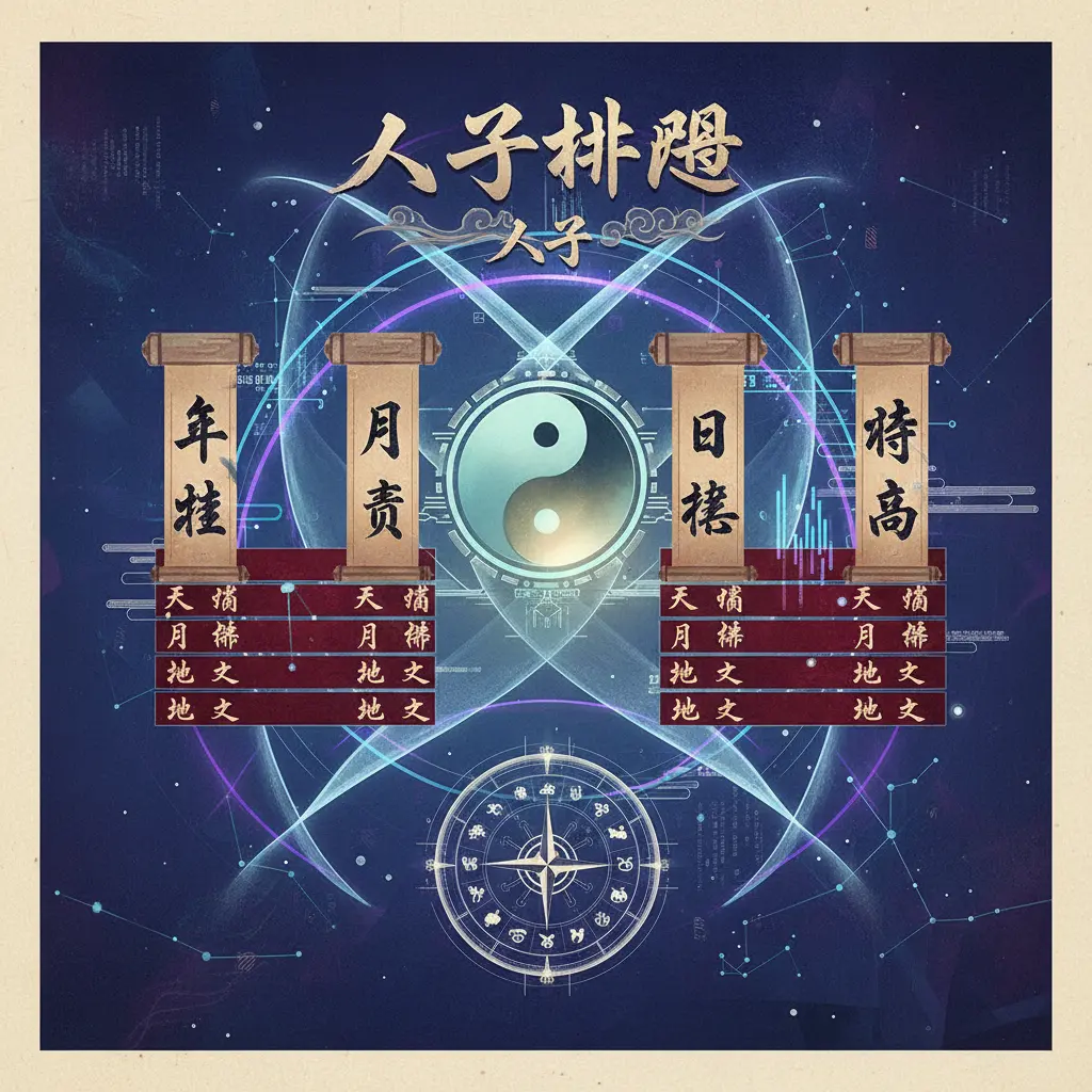 八字 - 八字排盤