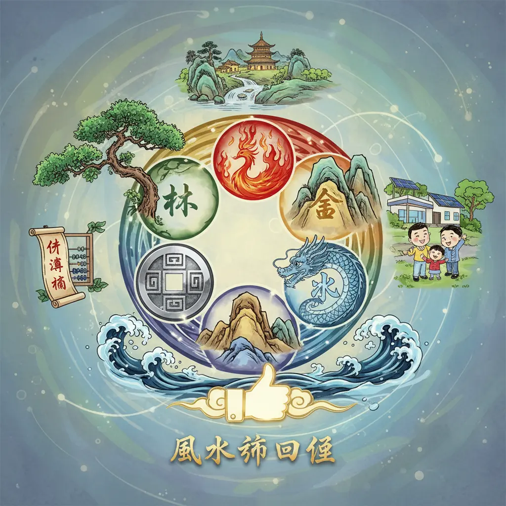 風水師口碑 - 五行