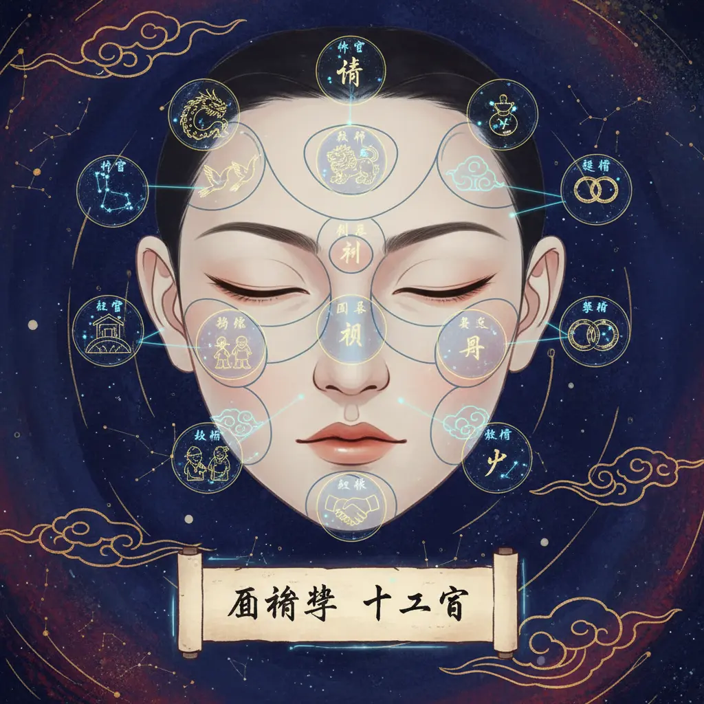 面相學 - 十二宮