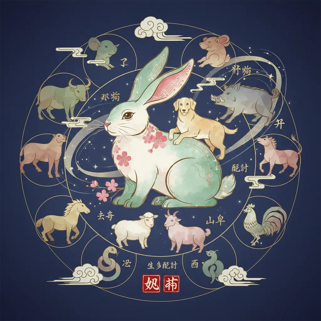 生肖配對 - 卯兔