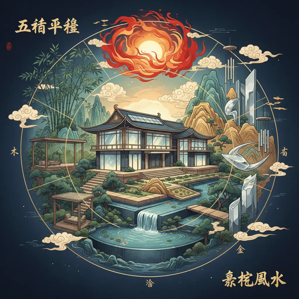 豪宅風水 - 五行平衡