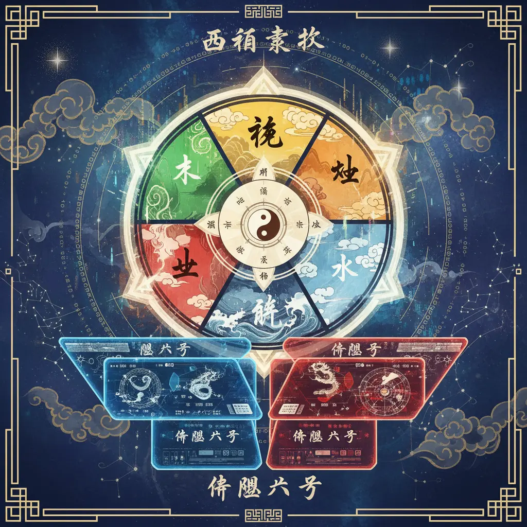 命盤八字 - 五行結構