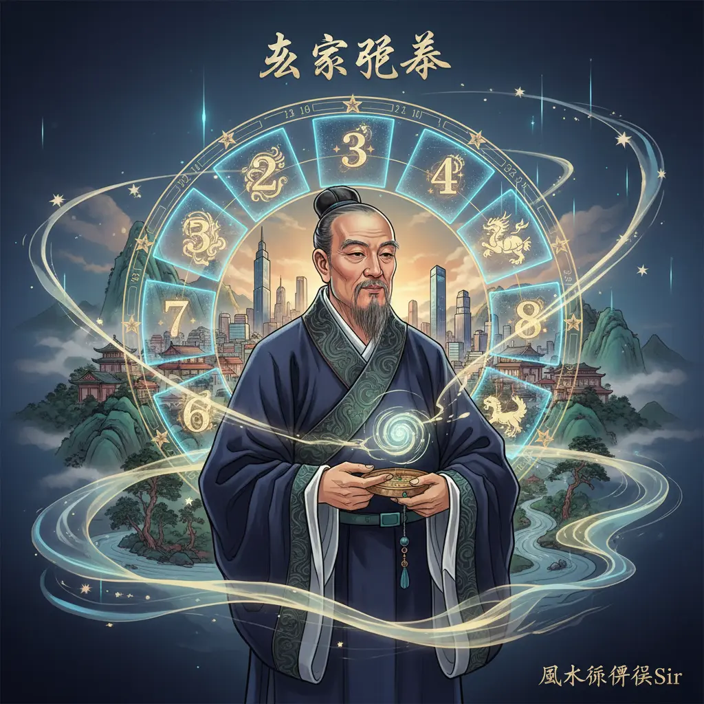 風水師傅黎Sir - 玄空飛星