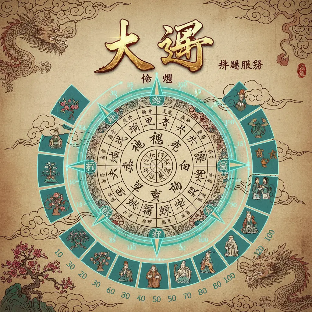 命盤排盤服務 - 大運