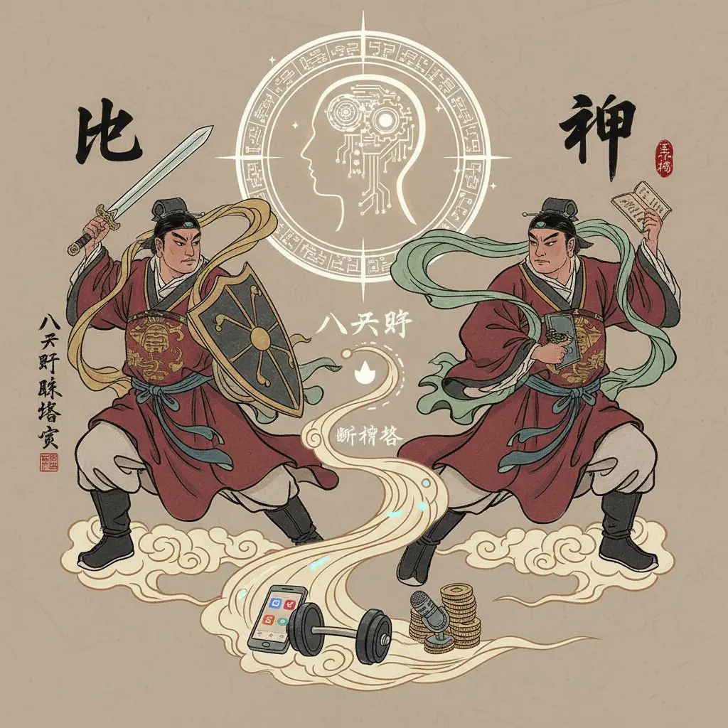 八字斷性格 - 比劫