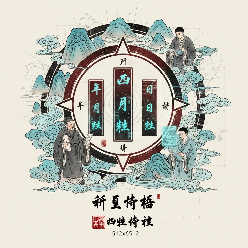 千里命稿 - 四柱