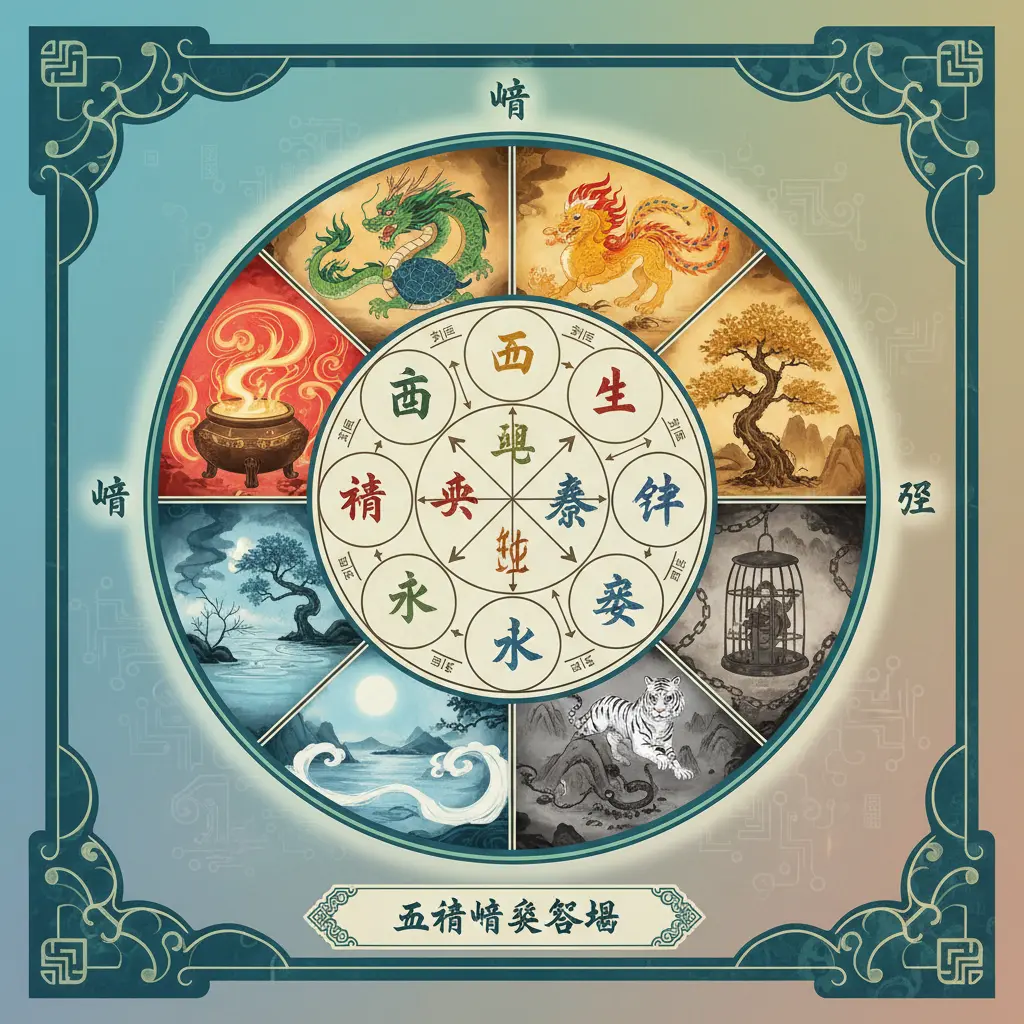 旺衰格局 - 五行