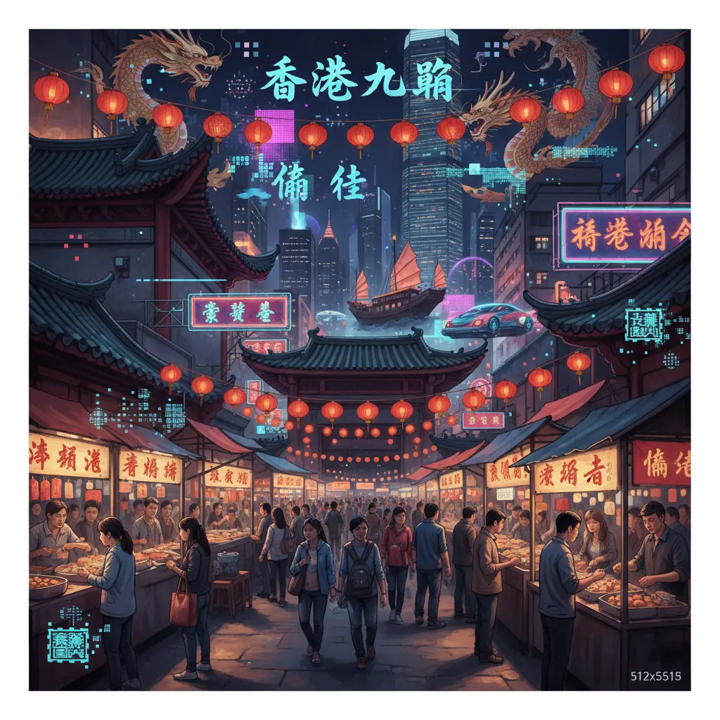 廟街 - 香港九龍