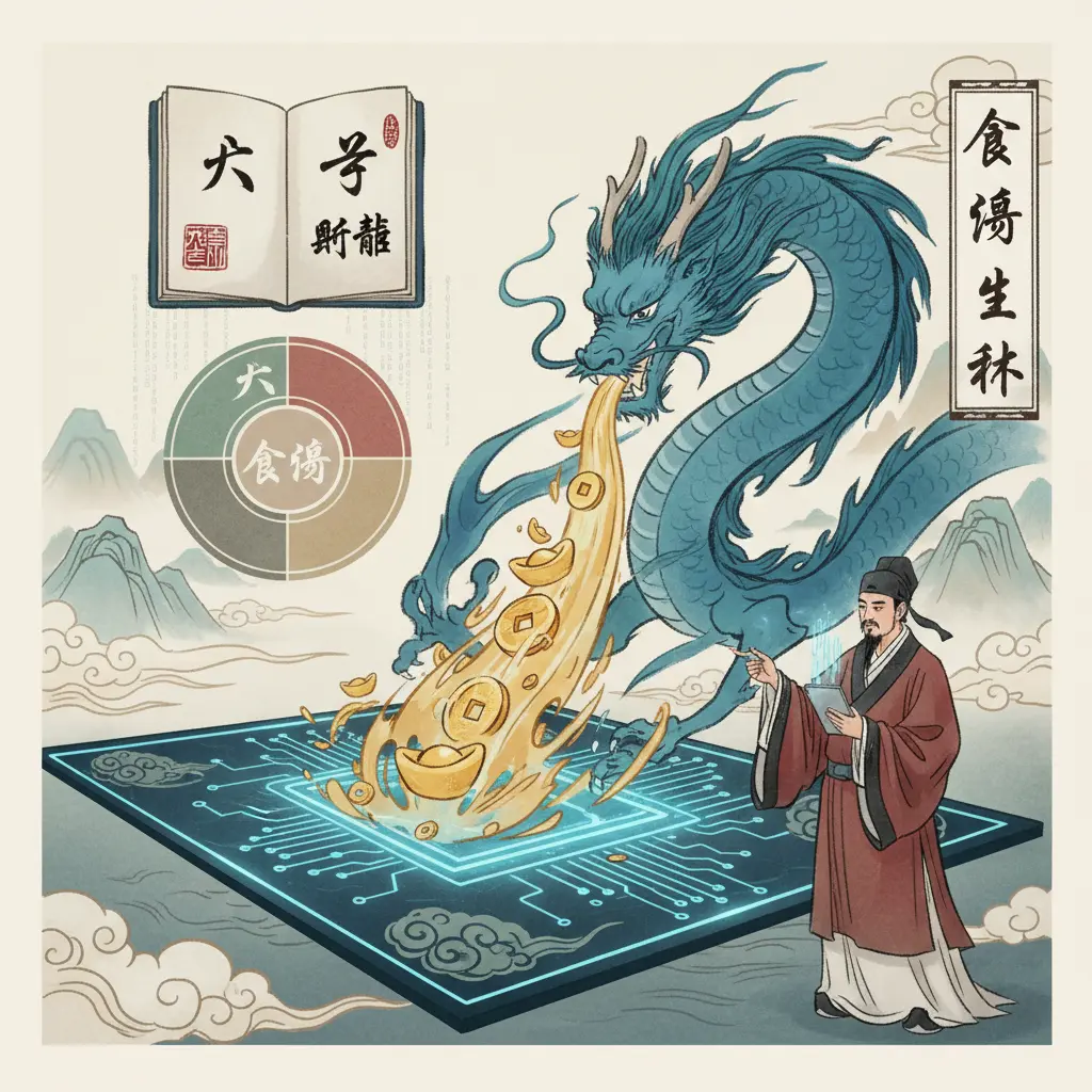 八字斷財富 - 食傷