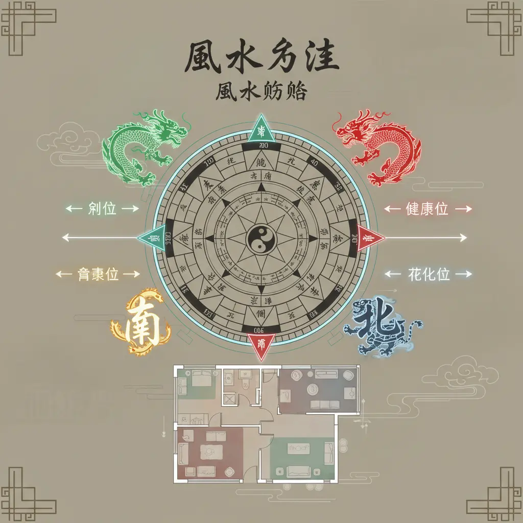 風水佈局 - 風水方位