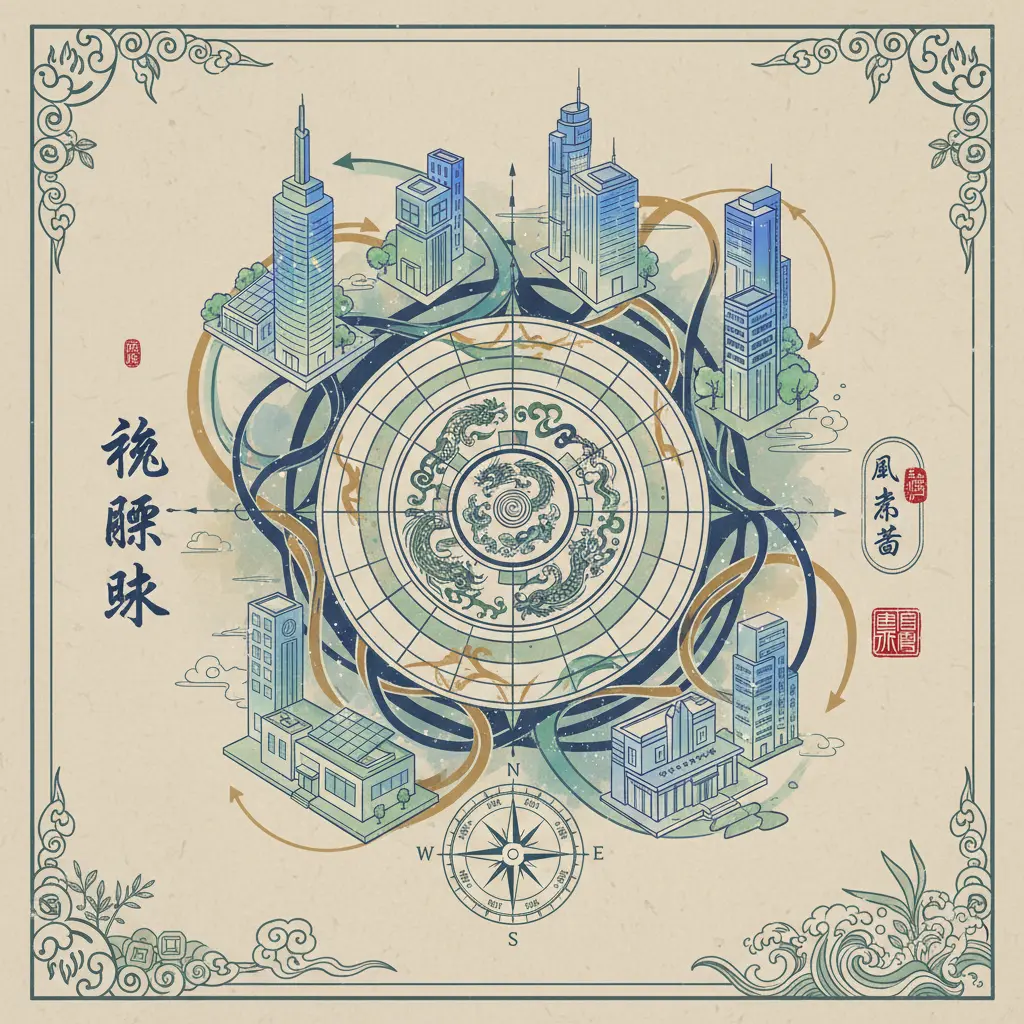 風水草圖 - 流年風水