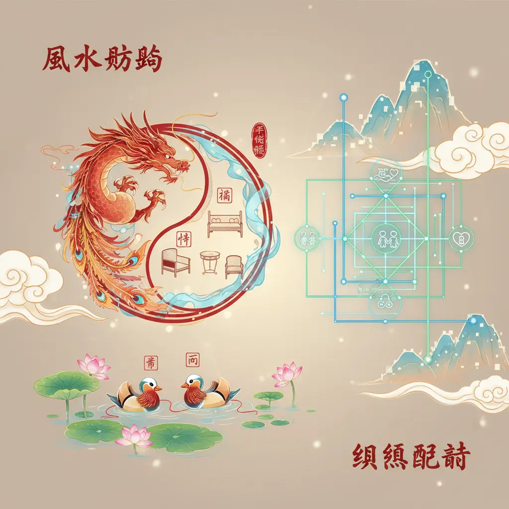 姻緣配對 - 風水佈局